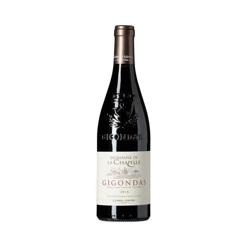 Domaine de la Chapelle 2018 Gigondas -Vin rouge de la Vallée du Rhône