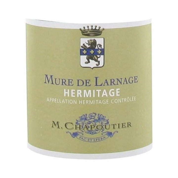 M. Chapoutier Mûre de Larnage 2014 Hermitage - Vin rouge de la Vallé
