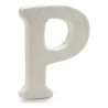 Lettre P Blanc polystyrène 1 x 15 x 13,5 cm (12 Unités)