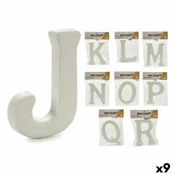 Lettres JKLMNOPQR Blanc...