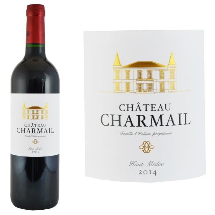 Château Charmail 2014 Cru Bourgeois - AOC Haut-Médoc - Vin rouge de