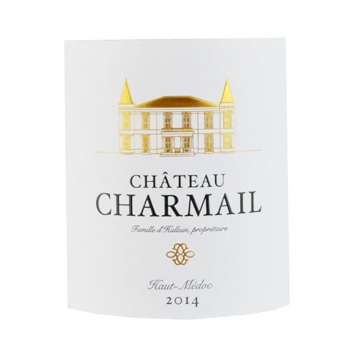 Château Charmail 2014 Cru Bourgeois - AOC Haut-Médoc - Vin rouge de