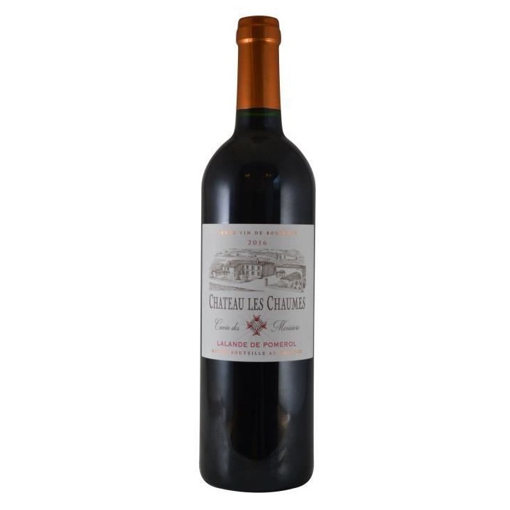 Château Les Chaumes 2016 Lalande de Pomerol - Vin rouge de Bordeaux