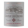 Château Les Chaumes 2016 Lalande de Pomerol - Vin rouge de Bordeaux