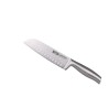 Couteau Quttin Santoku Waves Argenté 17 cm