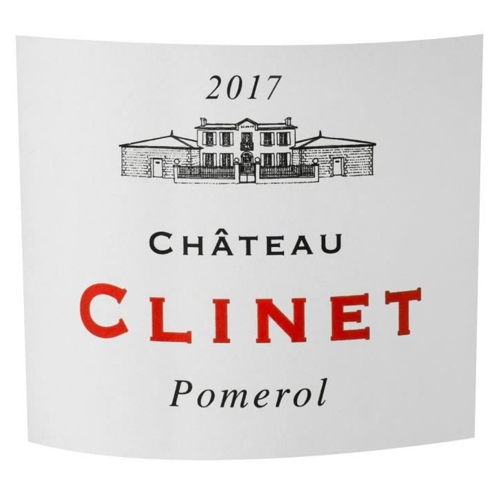 Château Clinet 2017 Pomerol - Vin rouge de Bordeaux