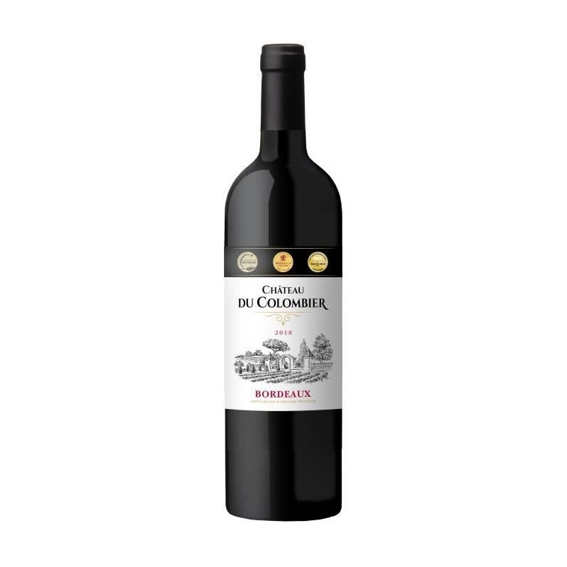 Château du Colombier 2018 Bordeaux - Vin rouge de Bordeaux