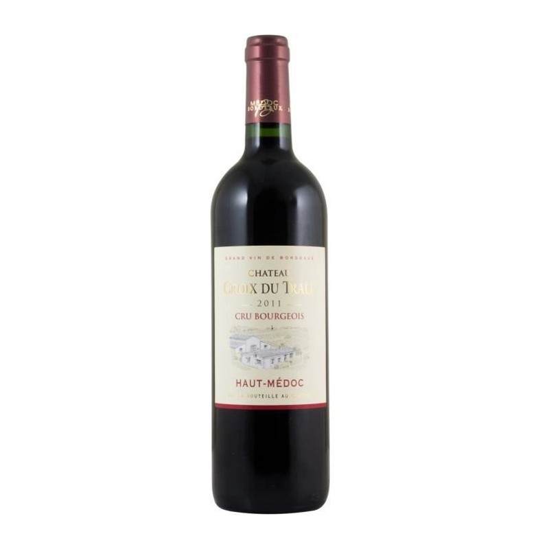 Château Croix du Trale 2011 Haut-Médoc Cru Bourgeois - Vin rouge de Bordeaux