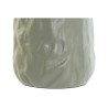 Vase DKD Home Decor Blanc Vert Aluminium 12 x 12 x 30 cm (2 Unités)