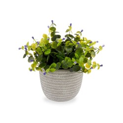 Plante décorative Fleurs Plastique 21 x 20,6 x 21 cm (8 Unités)