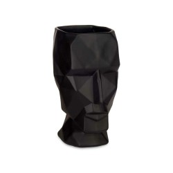 Vase 3D Visage Noir...