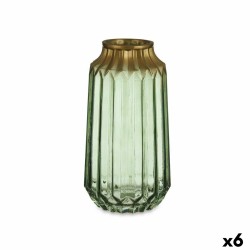 Vase Vert verre 13 x 23,5 x...