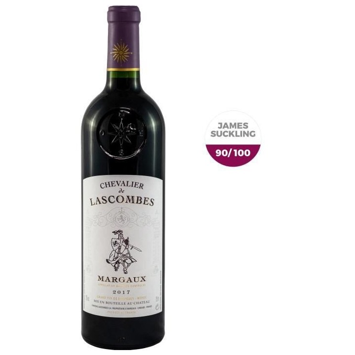 Chevalier de Lascombes 2017 Margaux - Vin rouge de Bordeaux