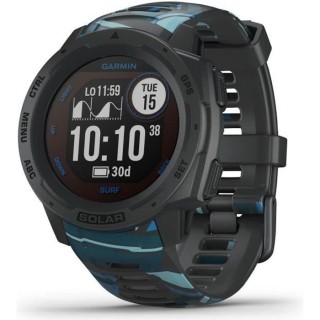 Garmin - Instinct Solar Surf - Montre Connectée GPS & Santé - Autono