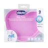 Chicco Take Eat Easy Assiette Coeur avec Ventouse +9m Rose