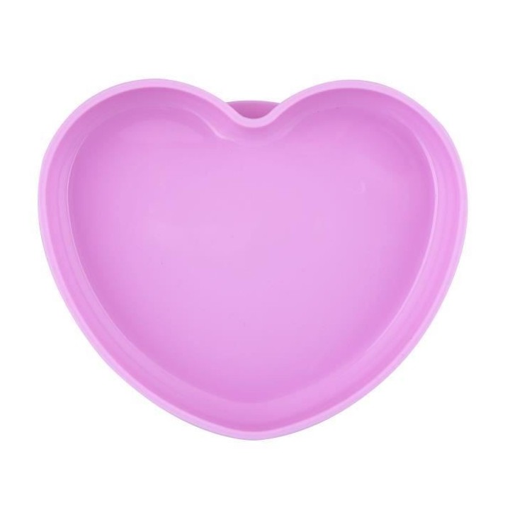 Chicco Take Eat Easy Assiette Coeur avec Ventouse +9m Rose