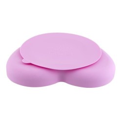 Chicco Take Eat Easy Assiette Coeur avec Ventouse +9m Rose