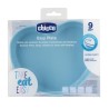 Chicco Take Eat Easy Assiette Coeur avec Ventouse +9m Bleu