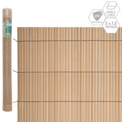 Canisse Marron PVC 1 x 300...