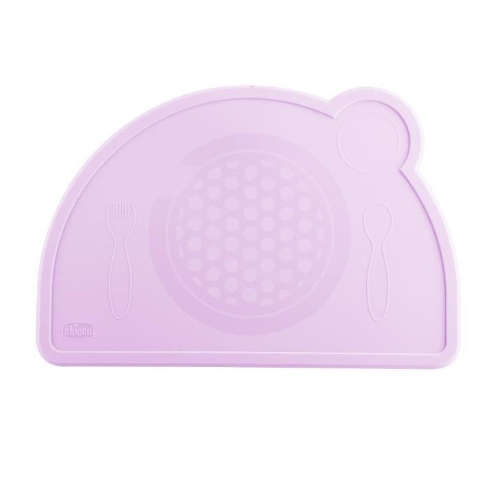 Chicco Take Eat Easy Set de Table +18m Rose