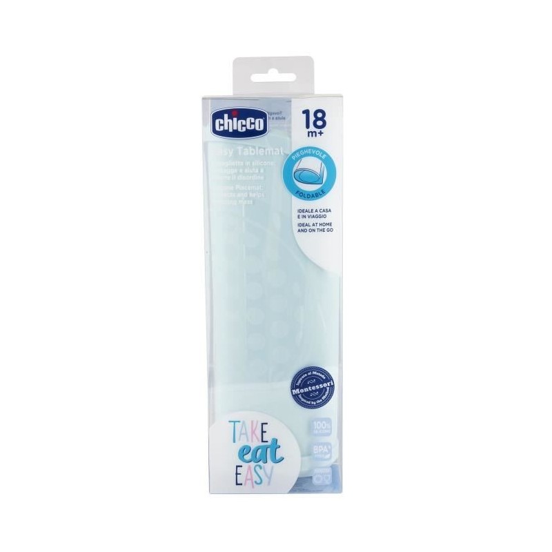 Chicco Take Eat Easy Set de Table +18m Bleu