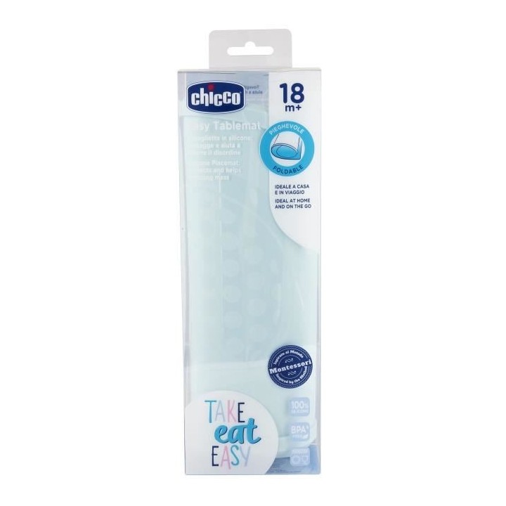 Chicco Take Eat Easy Set de Table +18m Bleu