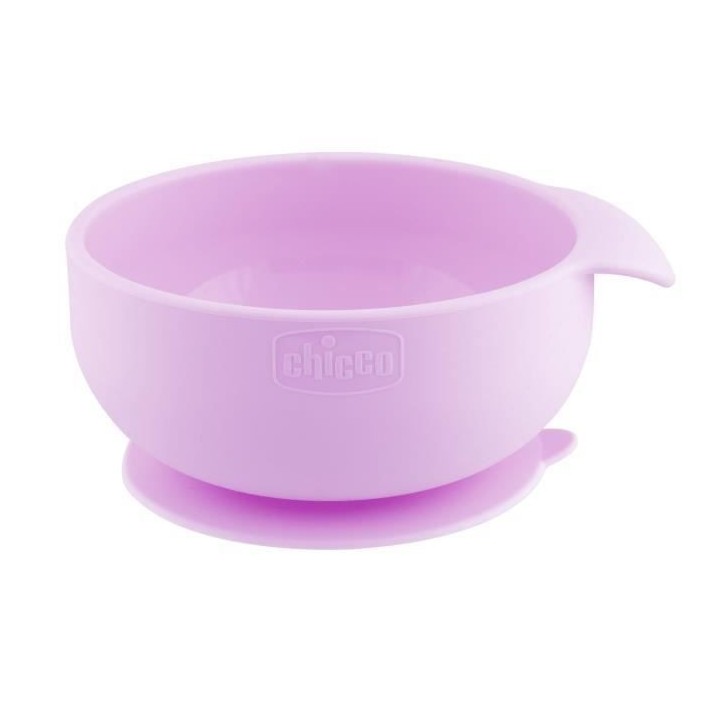 Chicco Take Eat Easy Bol avec Ventouse +6m Rose