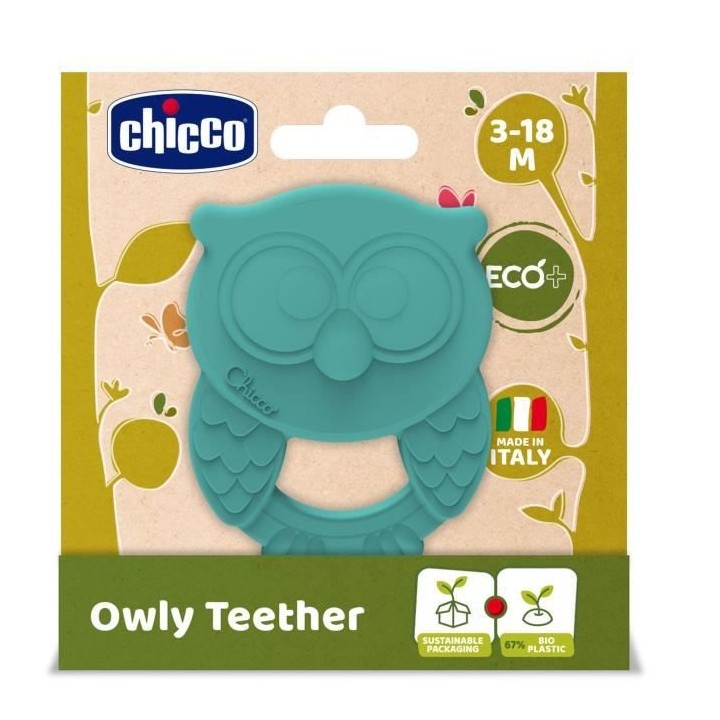 CHICCO Anneau de dentition - Hibou