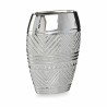 Vase Largeur Argenté Céramique 9,5 x 26,5 x 19,5 cm (6 Unités)