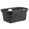 Panier à linge Gris Plastique 25 L 42,5 x 25,5 x 63,5 cm (12 Unités)