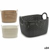 Panier Multi-usages Plastique 8 L 20 x 19,5 x 30,5 cm (24 Unités)