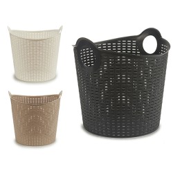 Panier à linge Rond Plastique 40 L 38,5 x 37,5 x 40,5 cm (18 Unités)