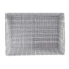 Panier à linge Blanc Tissu 10 L 25 x 20 x 35 cm (12 Unités)