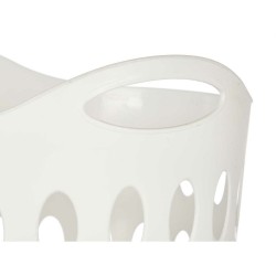 Panier à linge Blanc Plastique 50 L 44 x 56 x 41 cm (12 Unités)