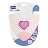 Chicco Gummy Bib Bavoir de Dentition +2m Rose