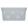 Panier à linge Gris Plastique 10 L 24 x 17 x 35 cm (24 Unités)