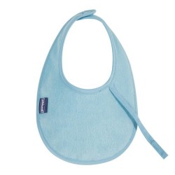 Chicco Fresh Bib Bavoir de Dentition +4m Bleu