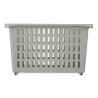 Panier Multi-usages Avec des roues Gris Plastique 17,5 x 26 x 46 cm (12 Unités)