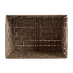 Panier à linge Beige Tissu 10 L 25 x 20 x 35,5 cm (12 Unités)