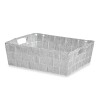 Panier Multi-usages Blanc Tissu 3 L 23 x 8 x 27 cm (48 Unités)