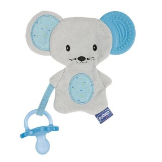 Chicco Fresh Friends Doudou de Dentition +4m Bleu