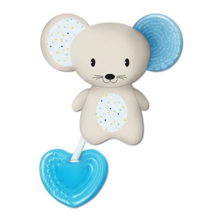 Chicco Fresh Friends Doudou de Dentition +4m Bleu