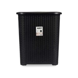 Panier à linge Anthracite Plastique 42 L 34,5 x 48 x 41 cm (10 Unités)