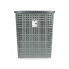 Panier à linge Gris Plastique 42 L 34,5 x 48 x 41 cm (10 Unités)