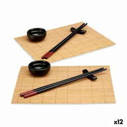 Set de sushi Noir Bambou...