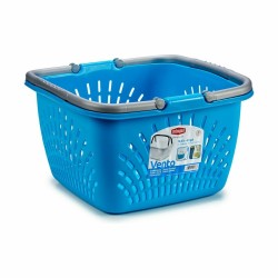 Panier Multi-usages Stefanplast Avec des poignées Plastique 18 L 39 x 21,5 x 39 cm (30 Unités)