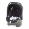 CHICCO Poussette combinée trio Love Up - Siege Auto Oasys groupe 0+ et Nacelle - 0-36 mois - Dossier inclinable - Black Beauty