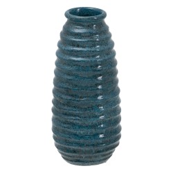 Vase Bleu Céramique 16 x 16...