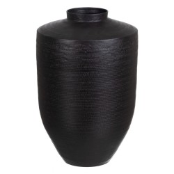 Vase Noir Aluminium 26,5 x...