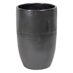 Vase Gris Céramique 52 x 52 x 80 cm (2 Unités)